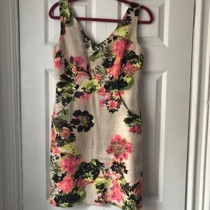 Kay Unger Floral Dress